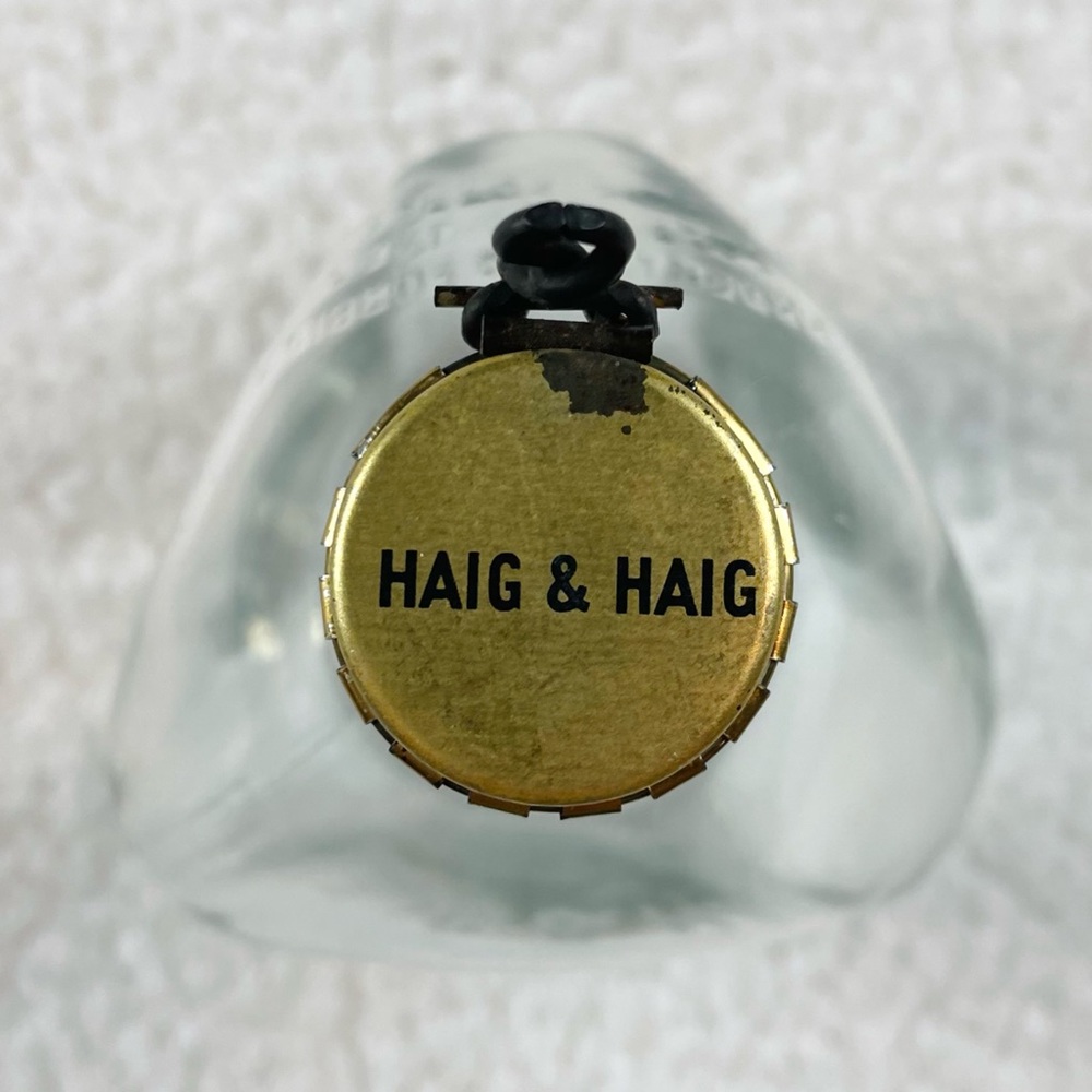 (VTG) HAIG & HAIG • Pinch Antique Scottish Whiskey Bottle w/ Original Cap - Picture 8 of 13